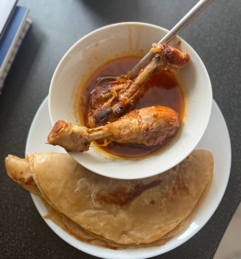 chapati chicken